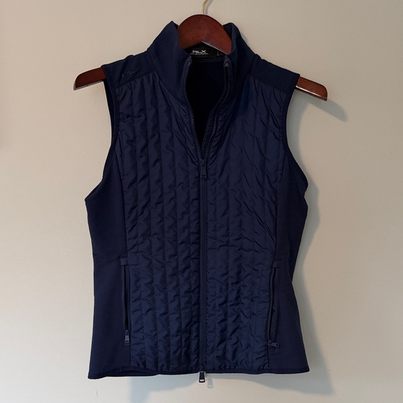 RLX Ralph Lauren Jackets & Blazers - RLX Ralph Lauren Navy Quilted Zip Vest